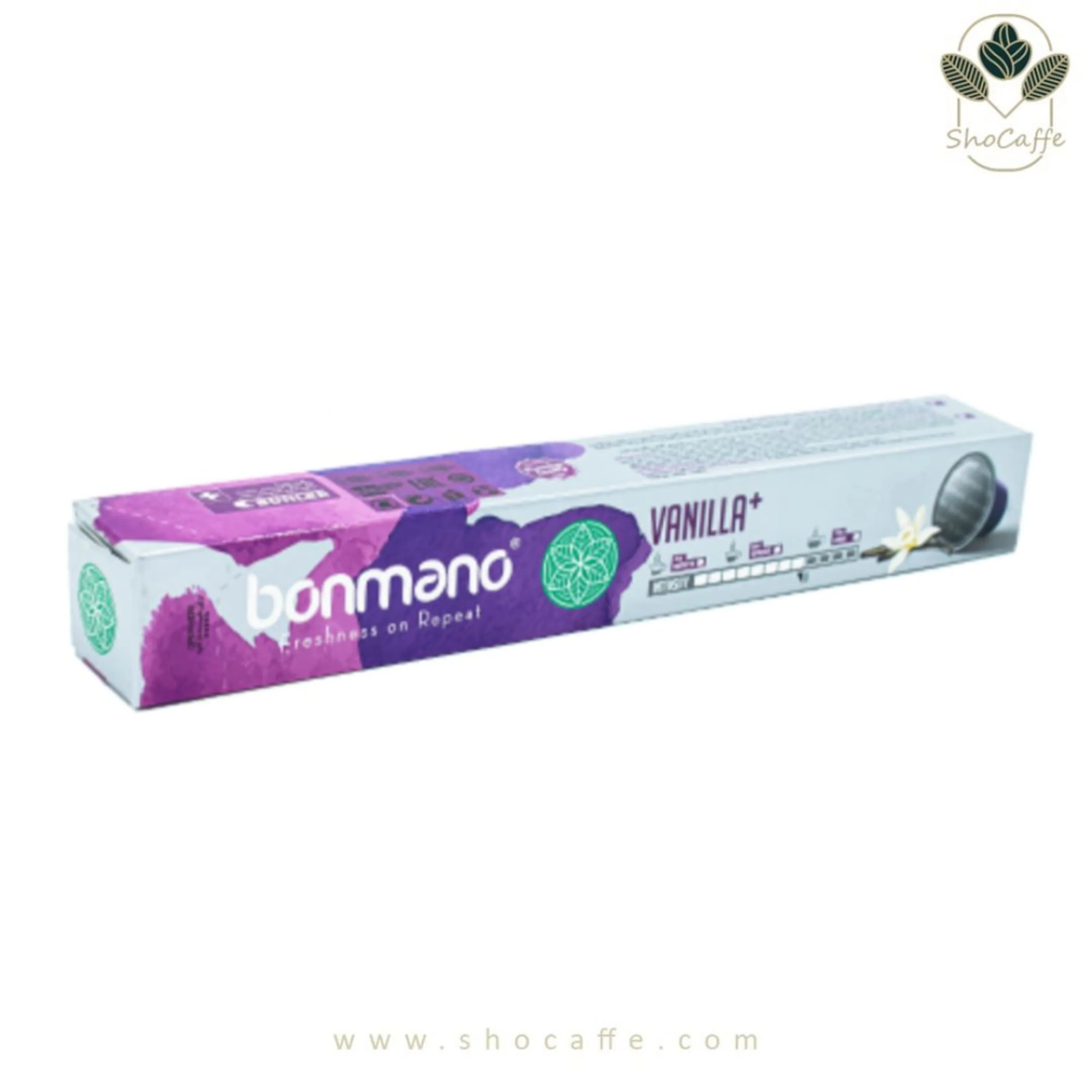 کپسول قهوه بن مانو مدل وانیل Bonmano Vanilla کپسول قهوه بن مانو مدل وانیل Bonmano Vanilla